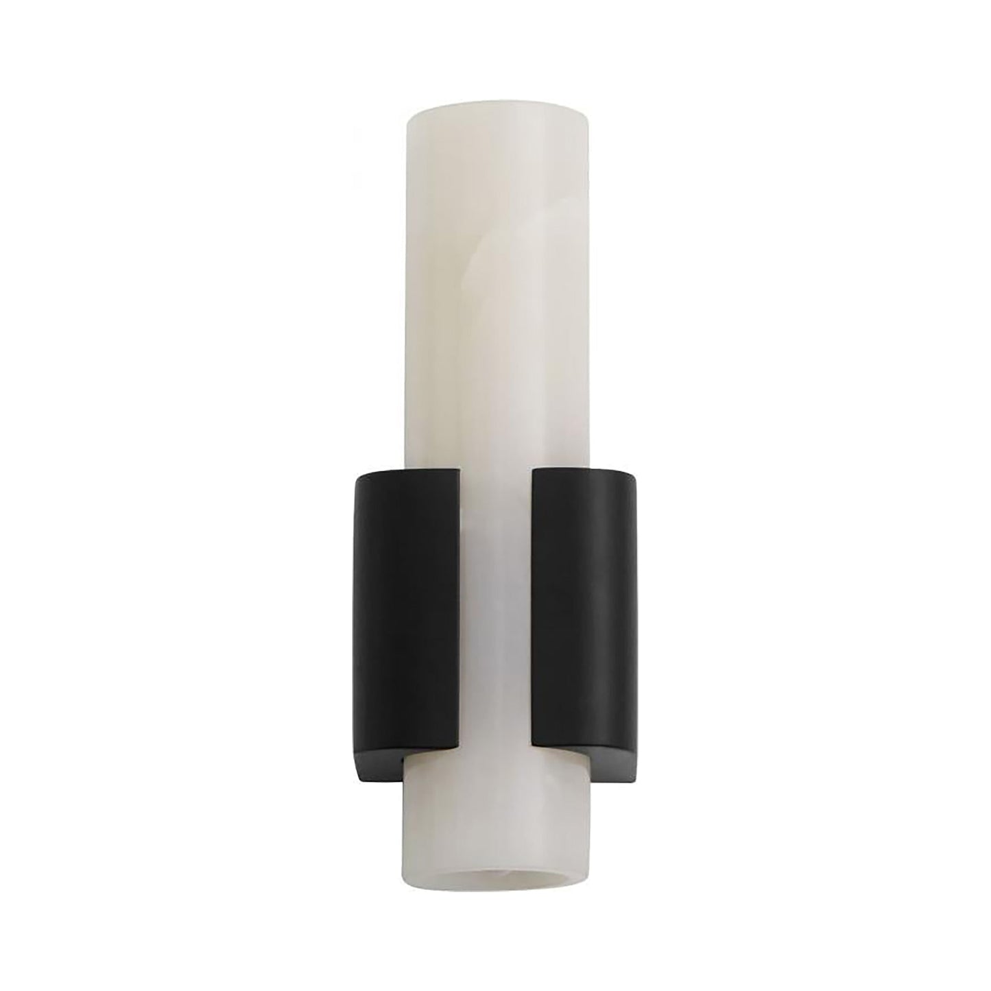 Virtue Single LED Wall Light in Black.