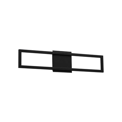 Xanni LED Bath Vanity Light in Black (25-Inch).