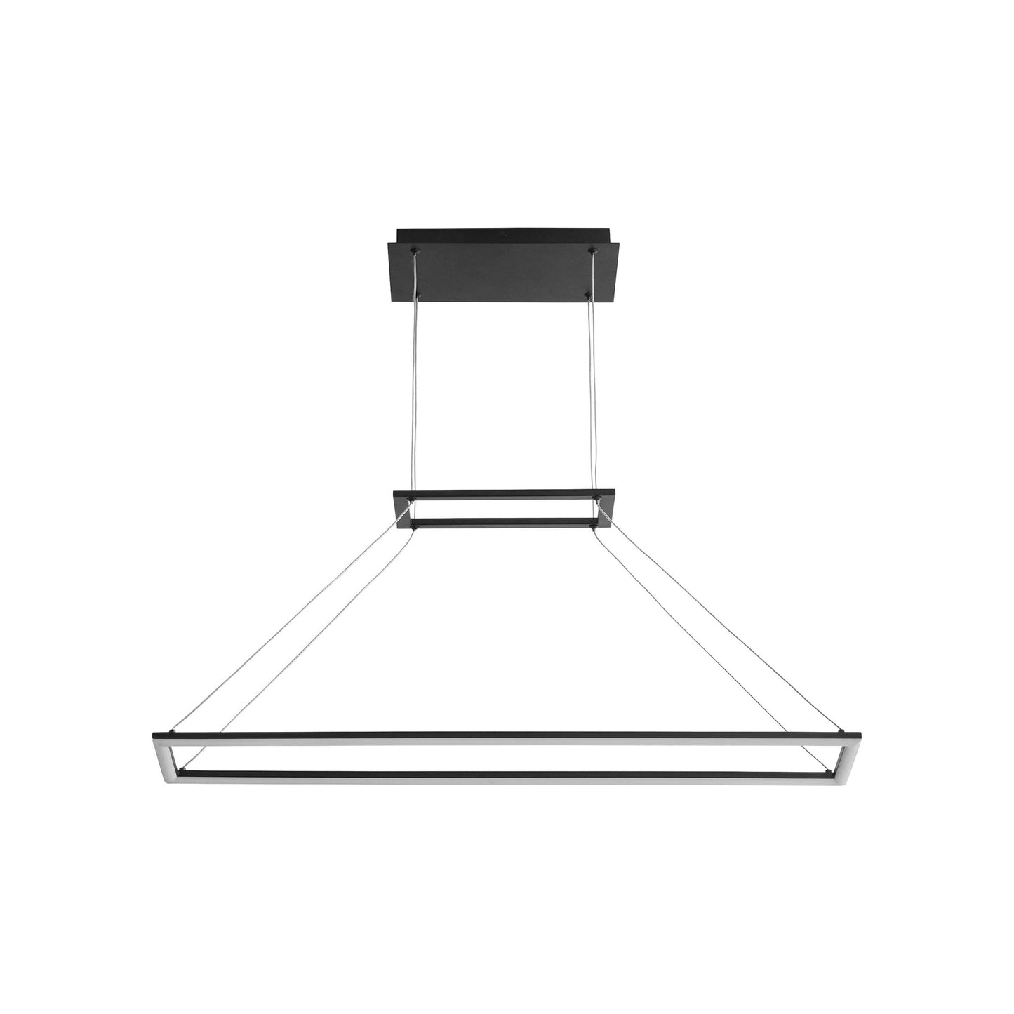 Xanni LED Pendant Light in Black (35-Inch).