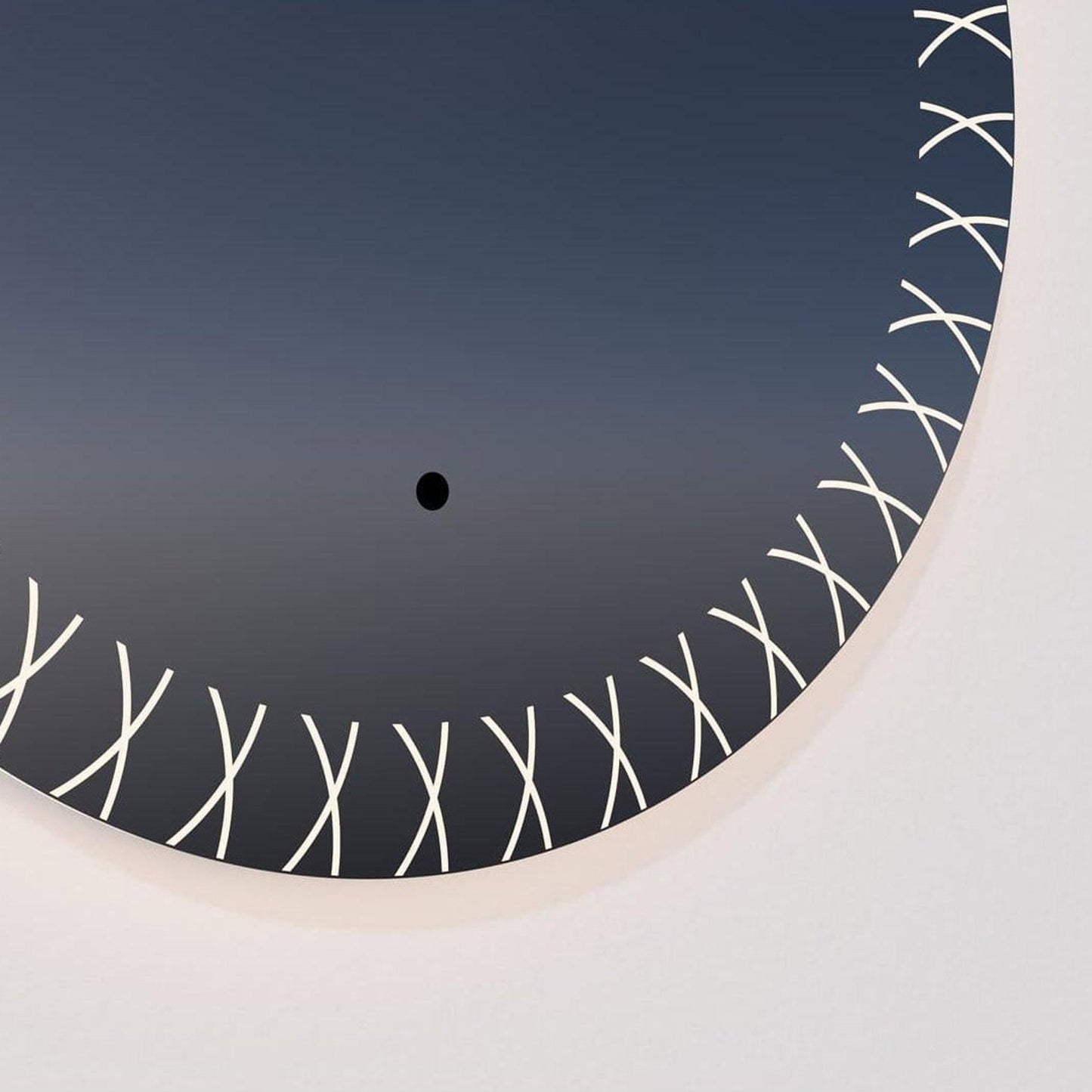 Xo LED Wall Mirror in Detail.