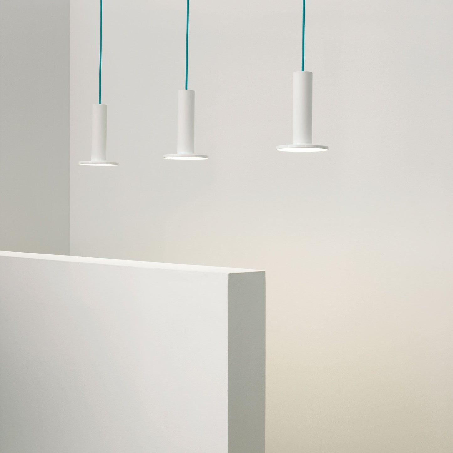 Cielo LED Pendant Light in exhibition.