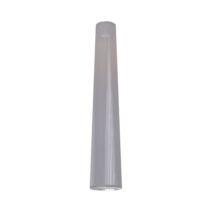 Solis Flush Mount Ceiling Light in Silver (72-Inch).