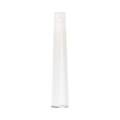 Solis Flush Mount Ceiling Light in White (72-Inch).