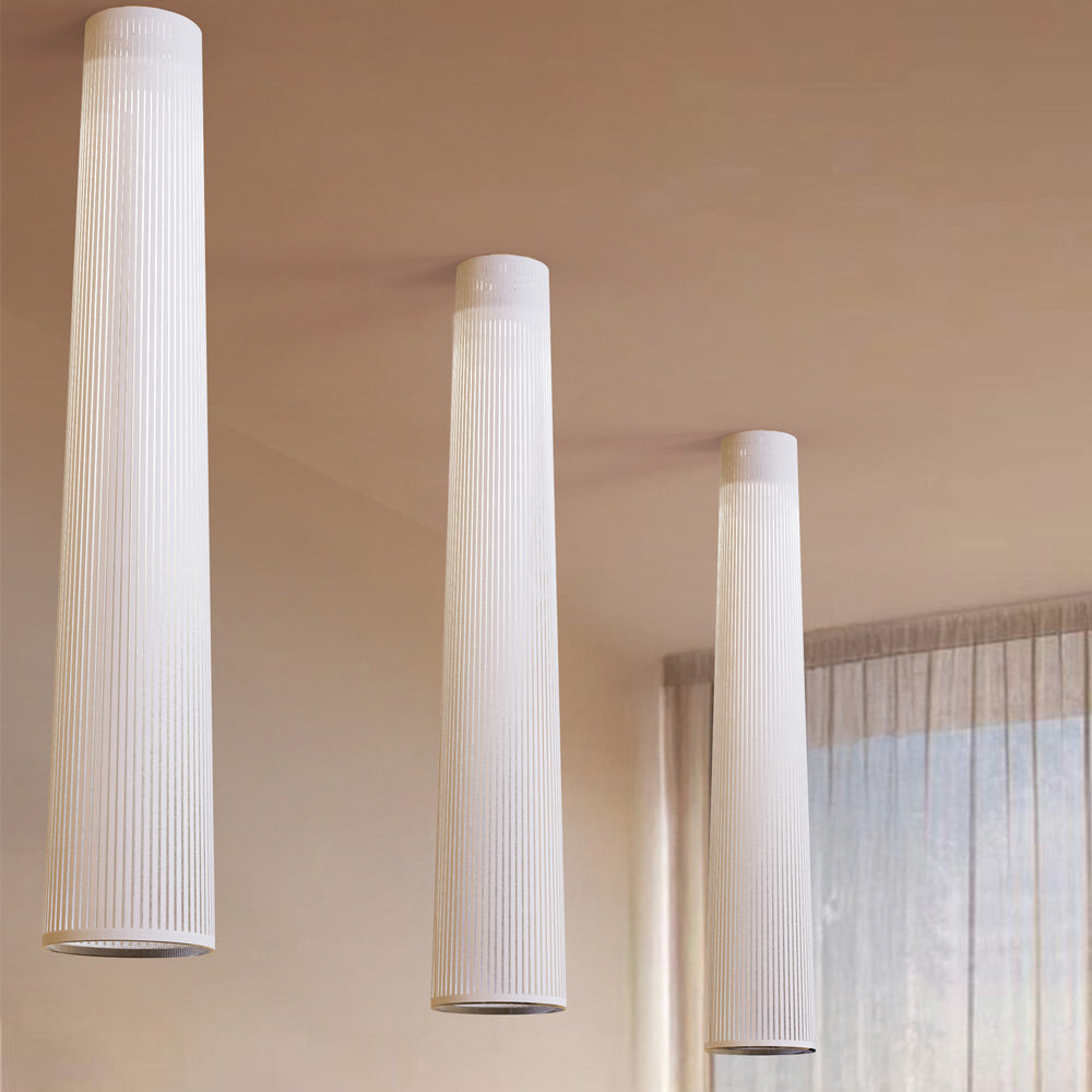 Solis Flush Mount Ceiling Light in Detail.
