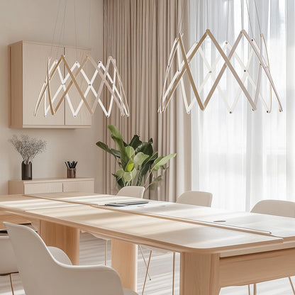 Stella LED Pendant Light in dining room.