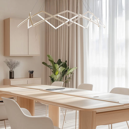 Stella LED Pendant Light in dining room.