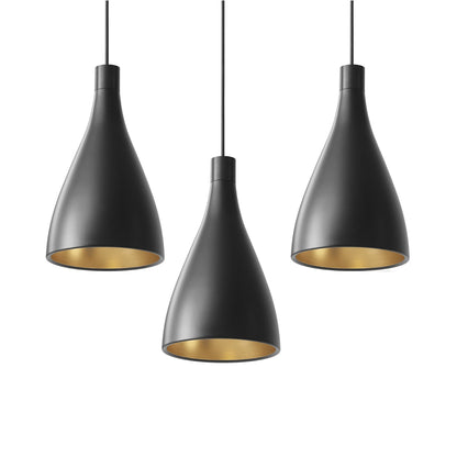 Swell LED Pendant Light (Trio).
