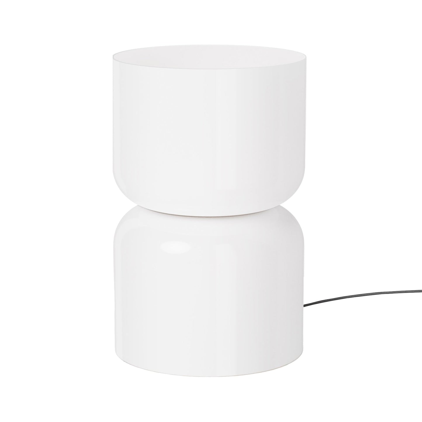 Totem LED Table Lamp in Opal Glass (20.5-Inch).