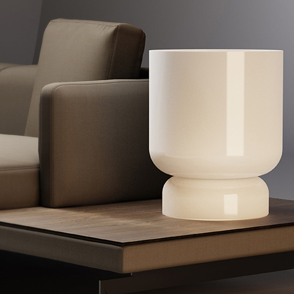 Totem LED Table Lamp in living room.