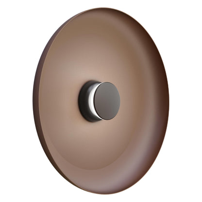 Totem LED Wall Light in Black/Black/Espresso/Metal (22-Inch).