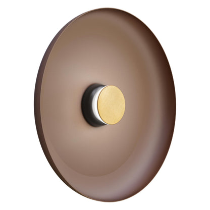 Totem LED Wall Light in Black/Brass/Espresso/Metal (22-Inch).