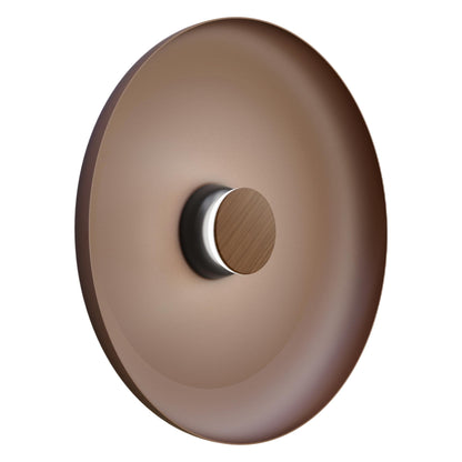 Totem LED Wall Light in Black/Walnut/Espresso/Metal (22-Inch).