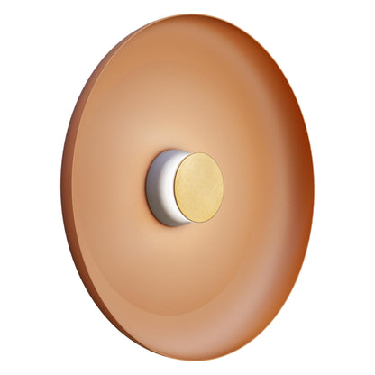 Totem LED Wall Light in Grey/Brass/Terracotta/Metal (22-Inch).