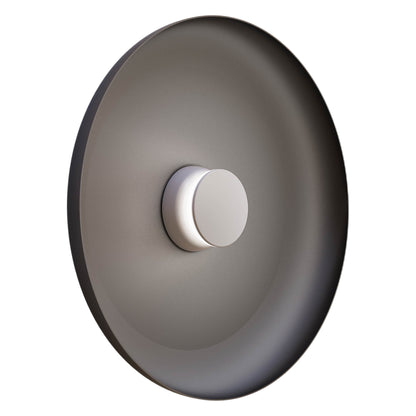 Totem LED Wall Light in Grey/Grey/Black/Metal (22-Inch).