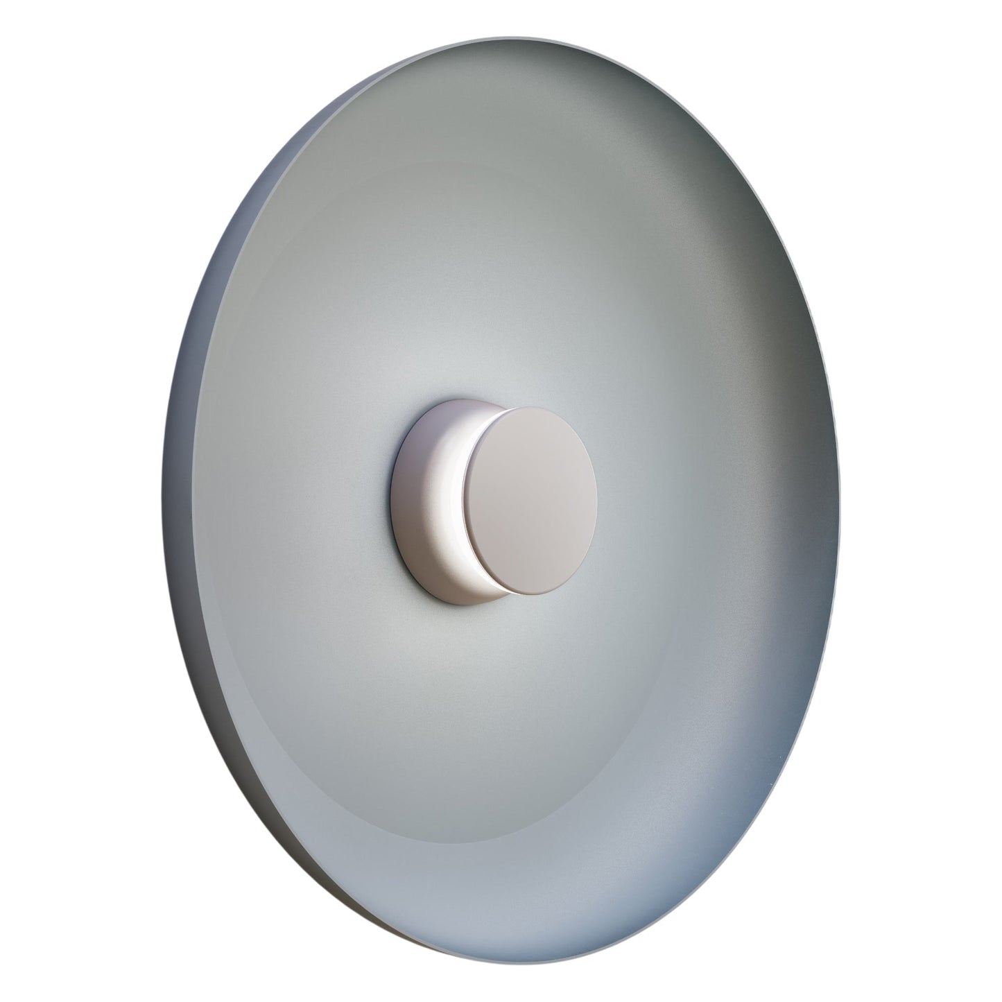 Totem LED Wall Light in Grey/Grey/Blue/Metal (22-Inch).
