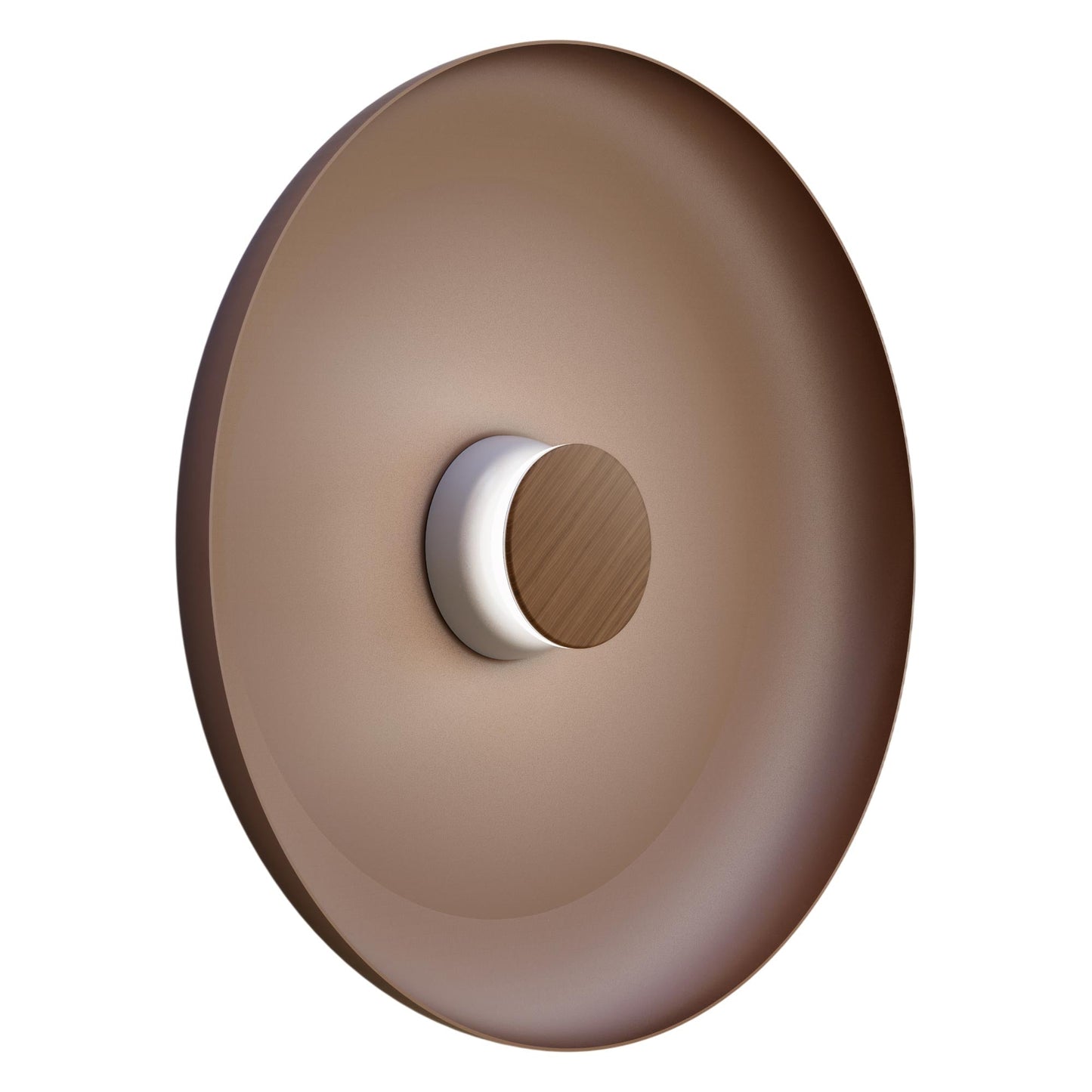 Totem LED Wall Light in Grey/Walnut/Espresso/Metal (22-Inch).