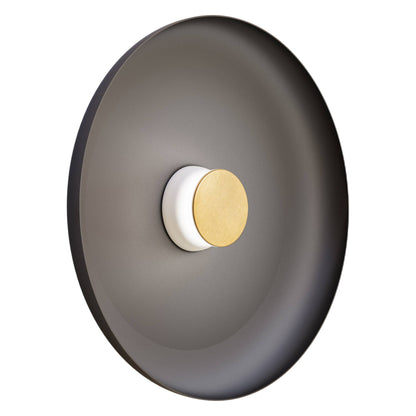 Totem LED Wall Light in White/Brass/Black/Metal (22-Inch).