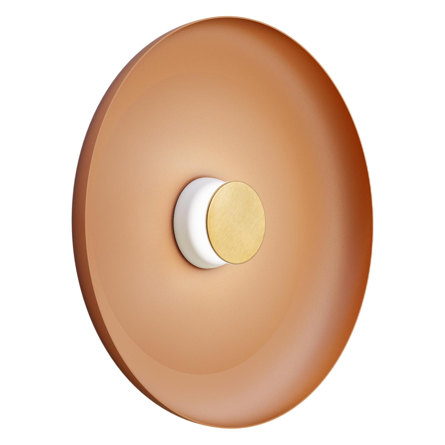 Totem LED Wall Light in White/Brass/Terracotta/Metal (22-Inch).