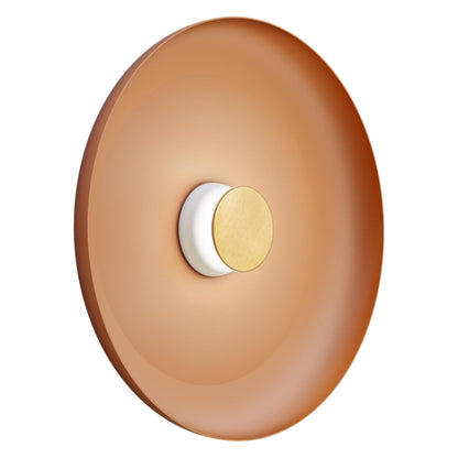 Totem LED Wall Light in White/Brass/Terracotta/Metal (22-Inch).
