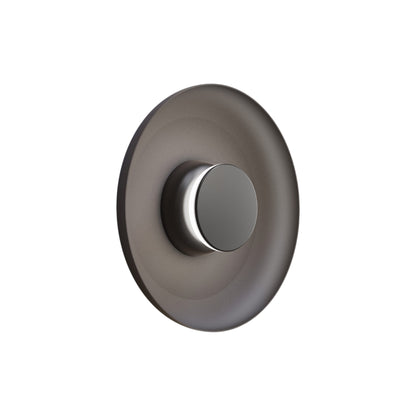 Totem LED Wall Light in Black/Black/Black/Metal (12.75-Inch).