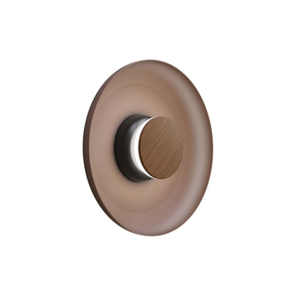 Totem LED Wall Light in Black/Walnut/Espresso/Metal (12.75-Inch).