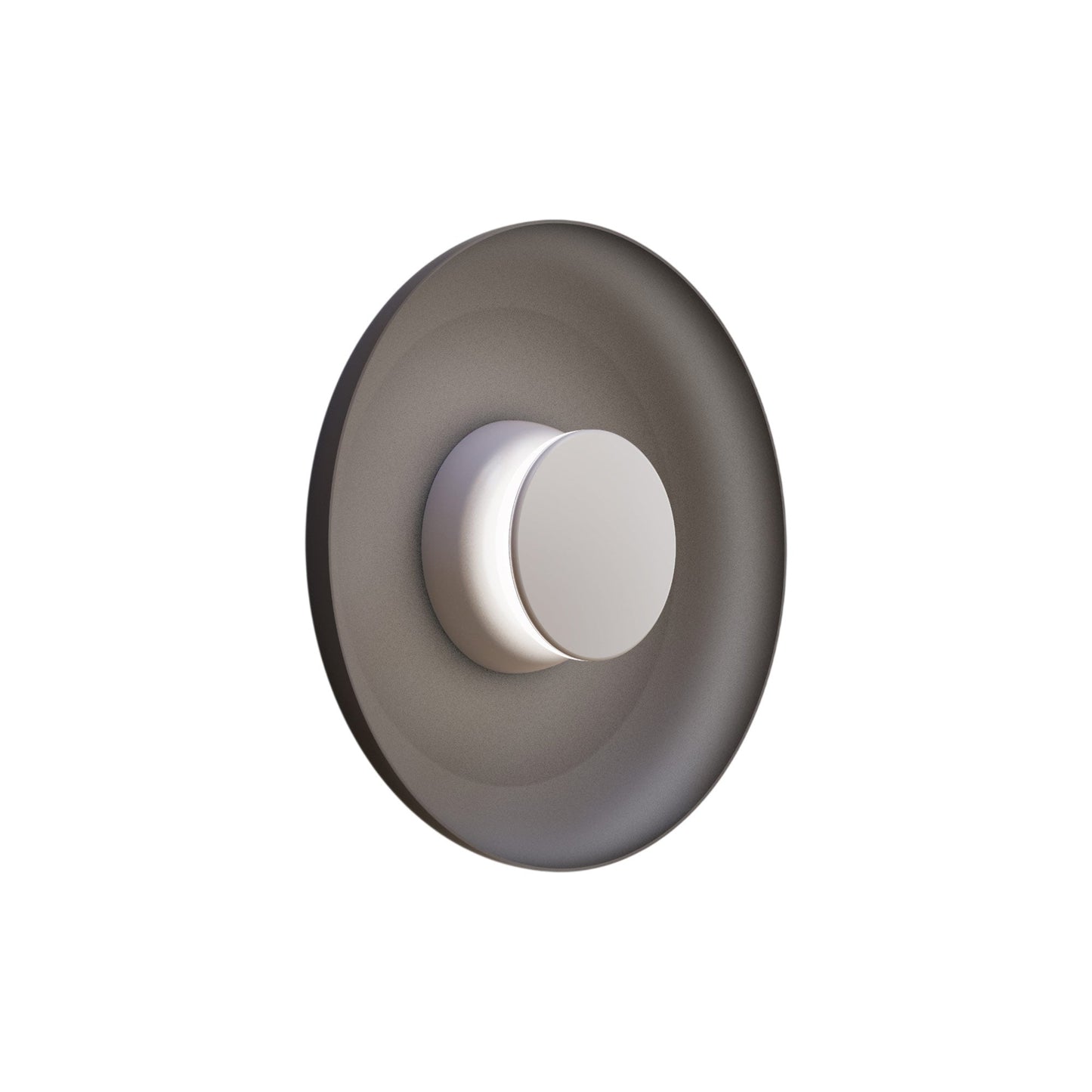 Totem LED Wall Light in Grey/Grey/Black/Metal (12.75-Inch).