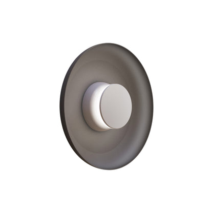 Totem LED Wall Light in Grey/Grey/Black/Metal (12.75-Inch).