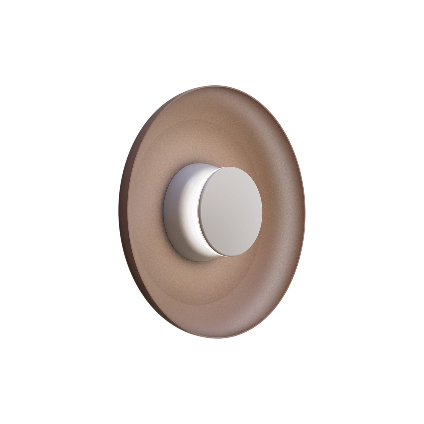 Totem LED Wall Light in Grey/Grey/Espresso/Metal (12.75-Inch).