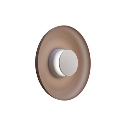 Totem LED Wall Light in Grey/Grey/Espresso/Metal (12.75-Inch).