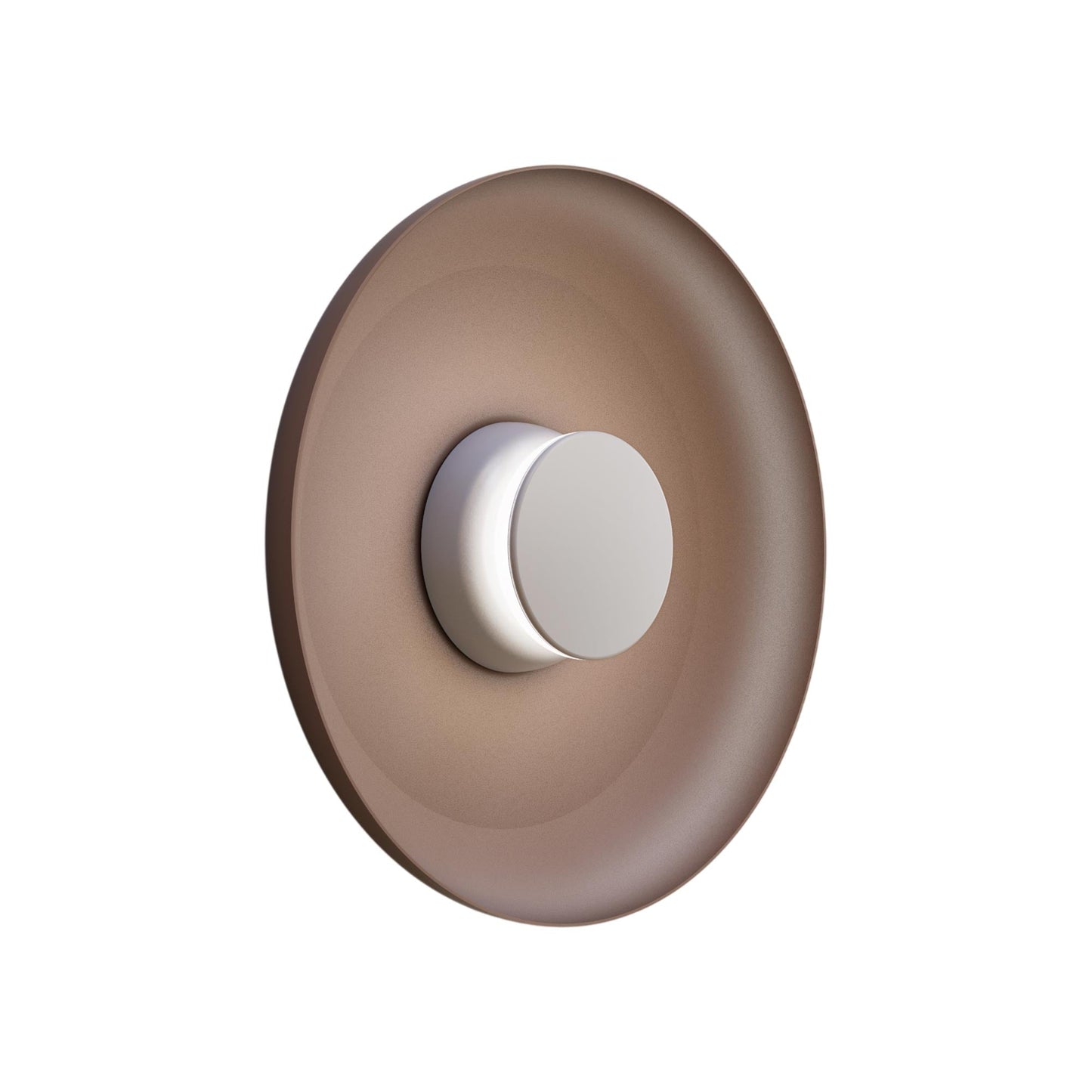 Totem LED Wall Light in Grey/Grey/Espresso/Metal (15-Inch).