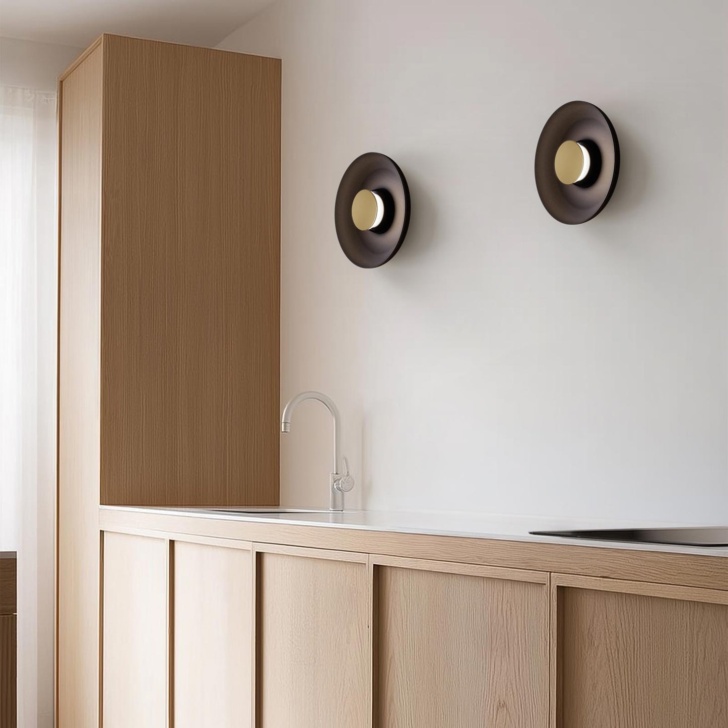 Totem LED Wall Light in kitchen.