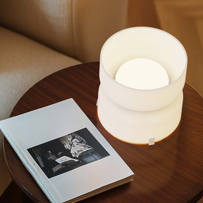 Totem Mini LED Table Lamp in living room.