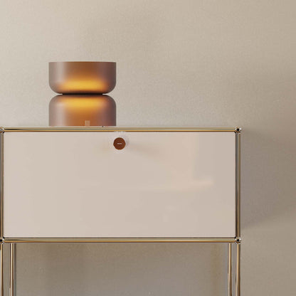 Totem Mini LED Table Lamp in living room.