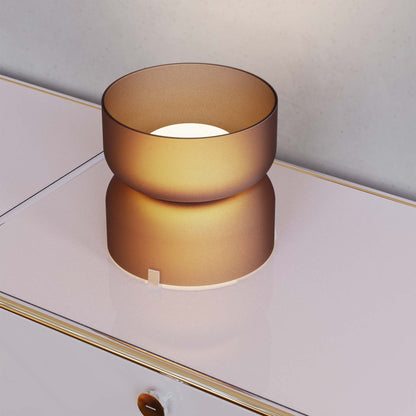 Totem Mini LED Table Lamp in living room.