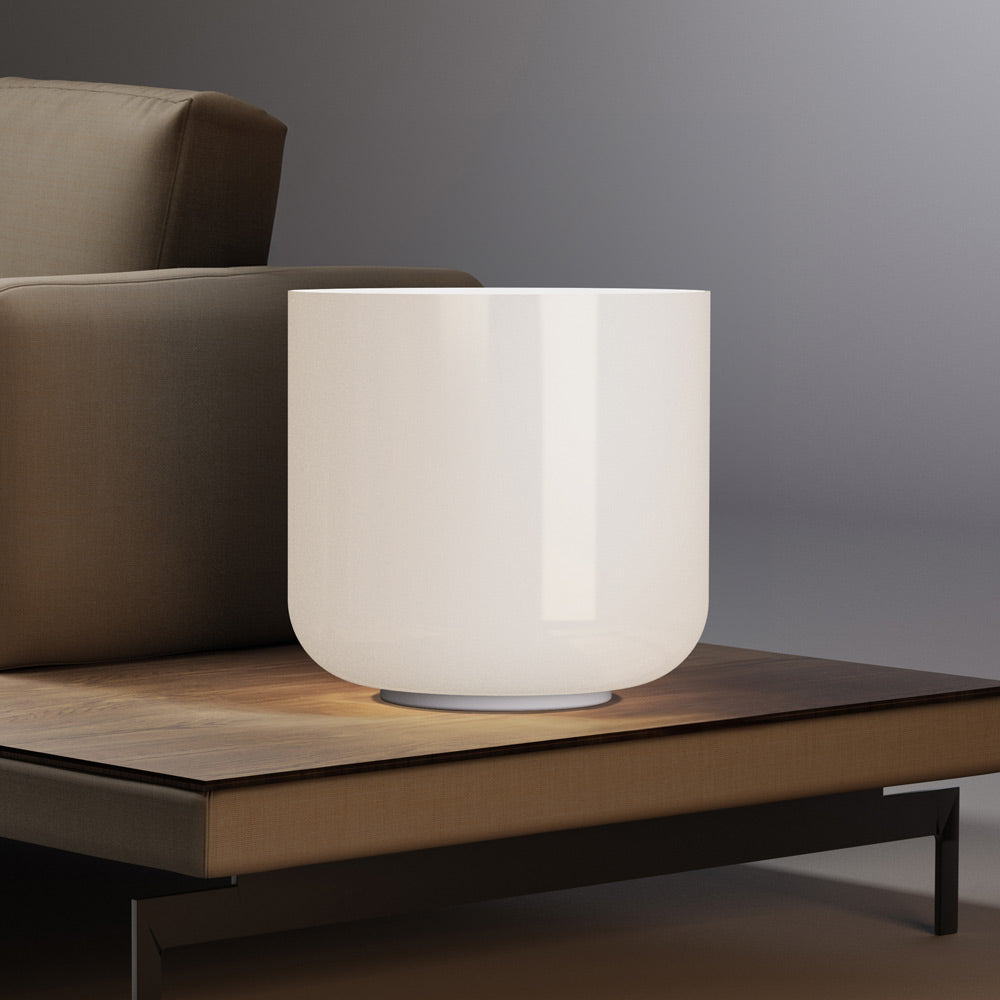 Totem Single LED Table Lamp in living room.