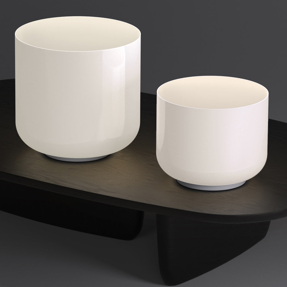 Totem Single LED Table Lamp in living room.
