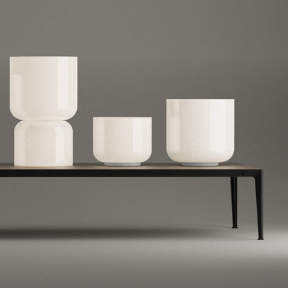 Totem Single LED Table Lamp in living room.