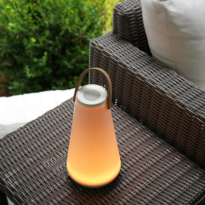 UMA LED Sound Lantern in Outside Area.