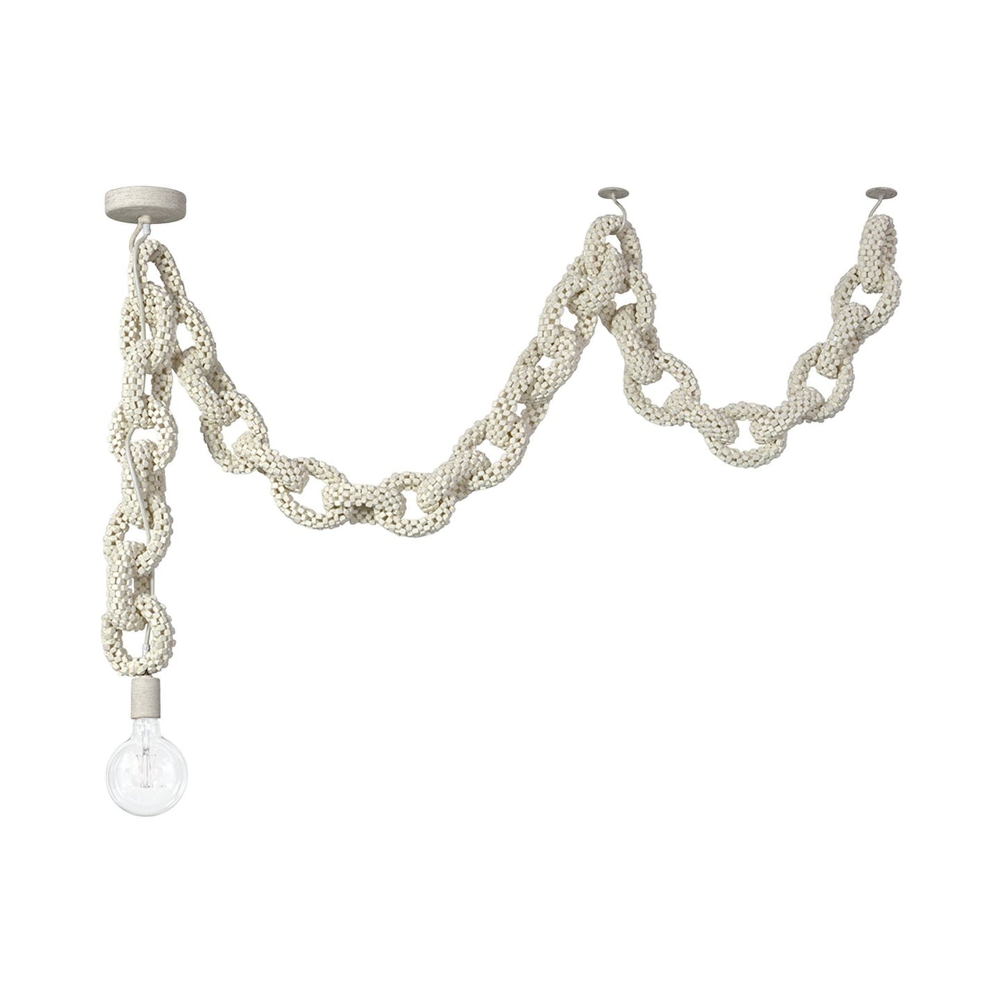Coco Chain Link Swag Pendant Light.