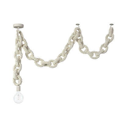 Coco Chain Link Swag Pendant Light.
