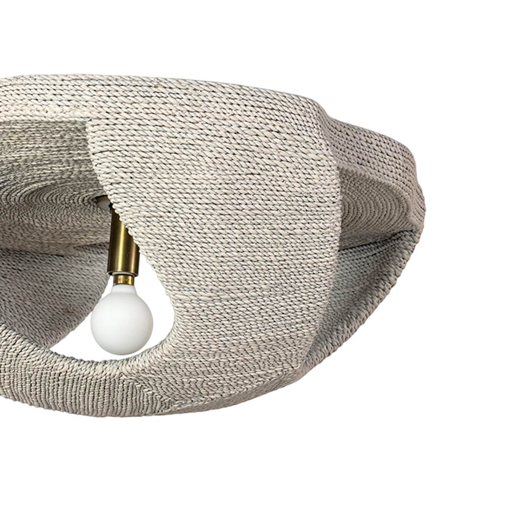 Corsica Flush Mount Ceiling Light in Detail.