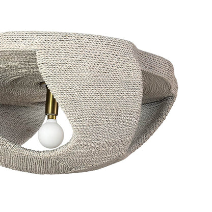 Corsica Flush Mount Ceiling Light in Detail.