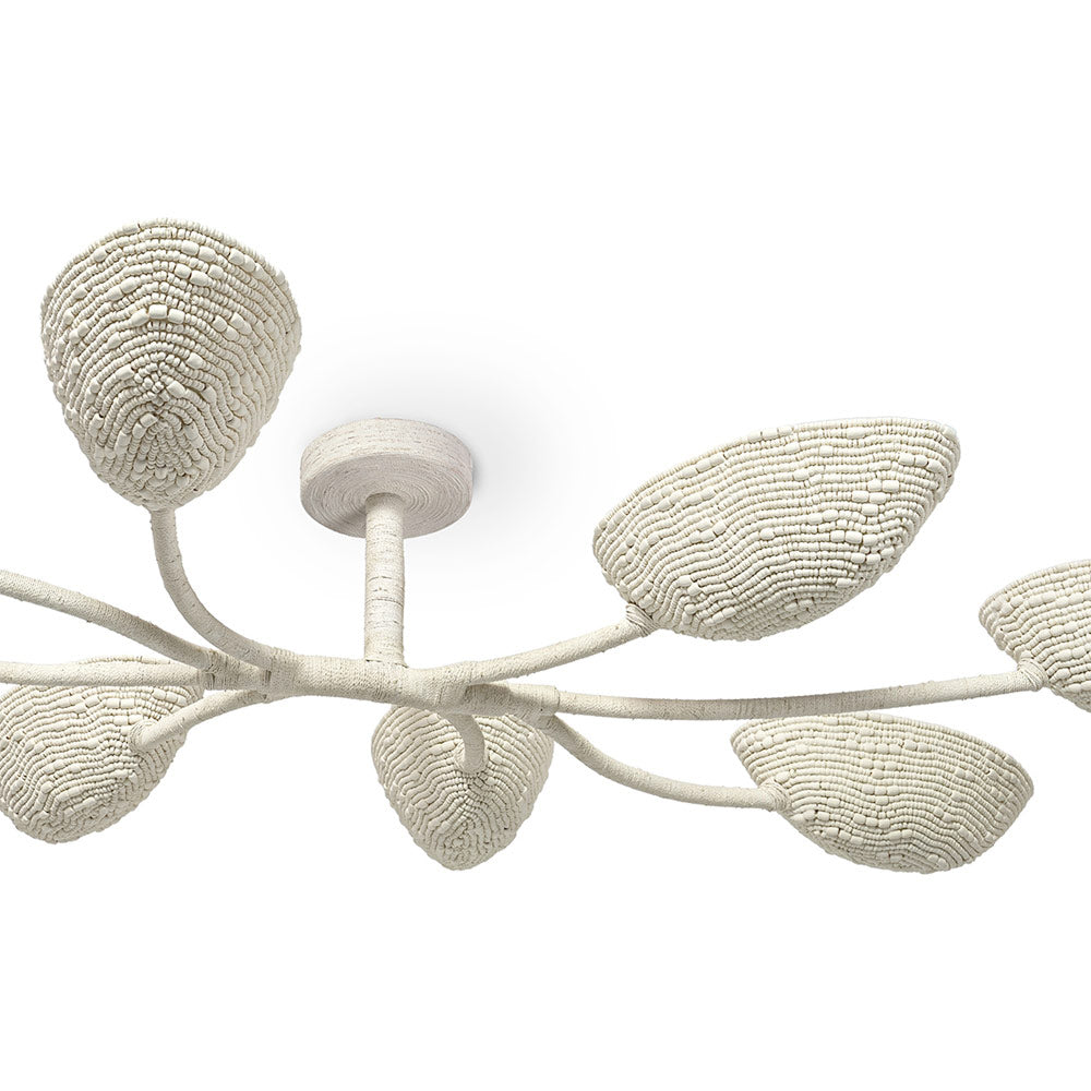 Delilah Flush Mount Ceiling Light in Detail.