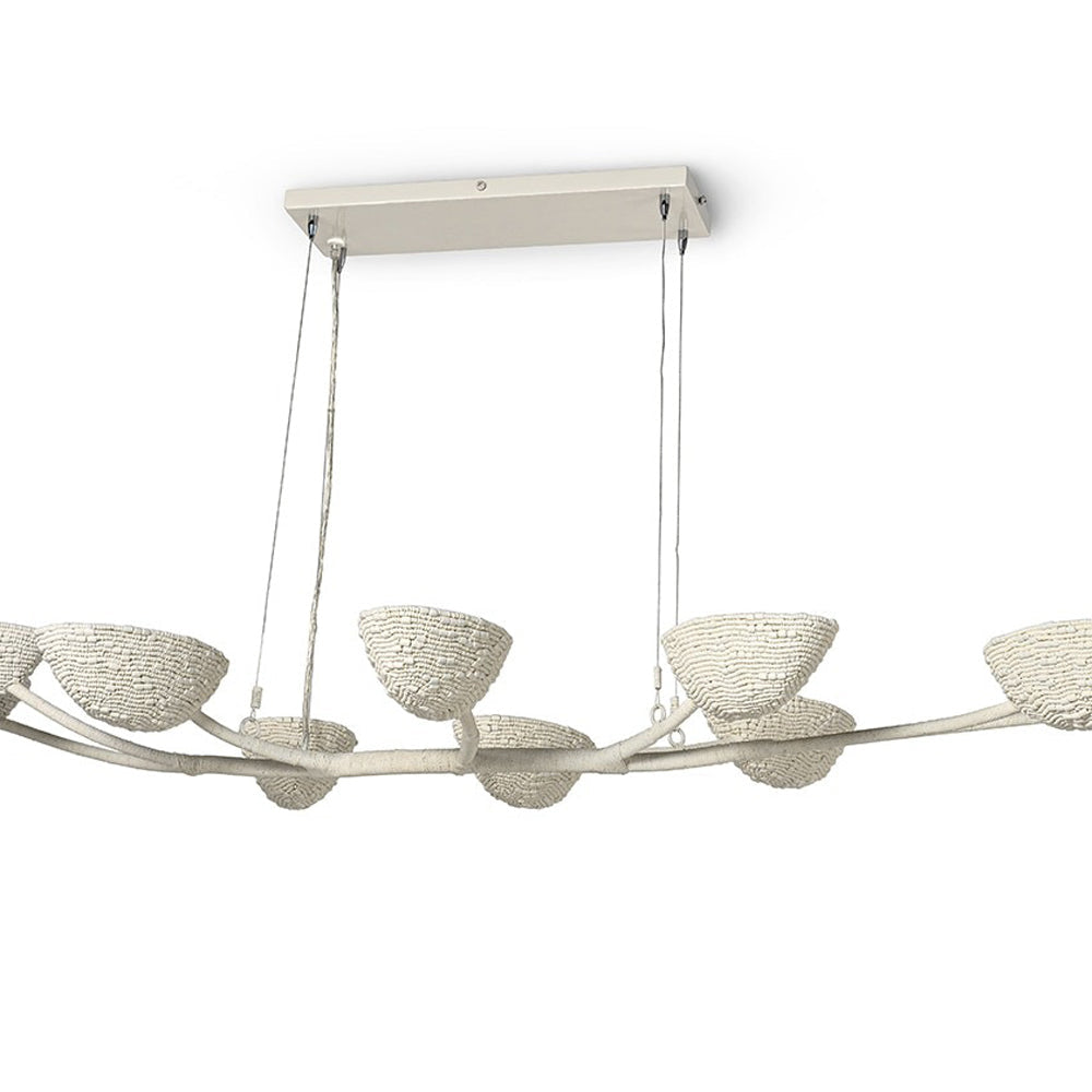 Delilah Linear Chandelier in Detail.