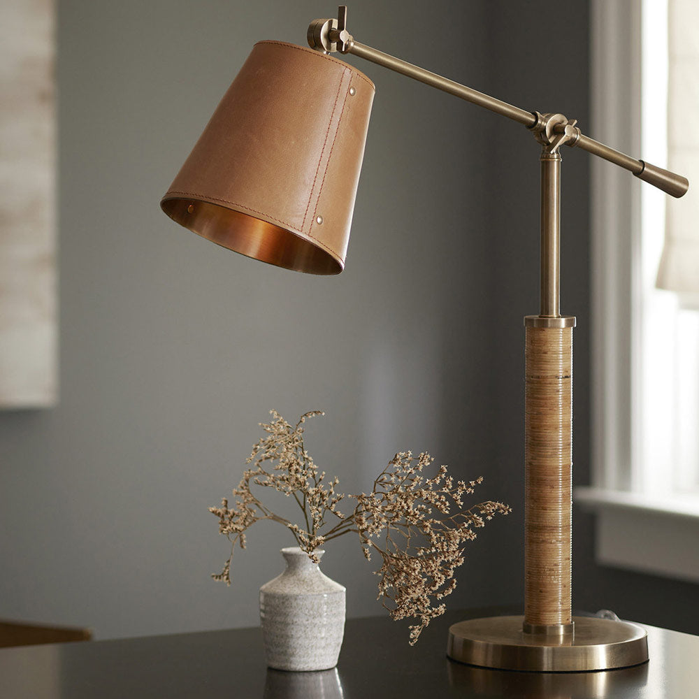 Hendrick Table Lamp in living room.