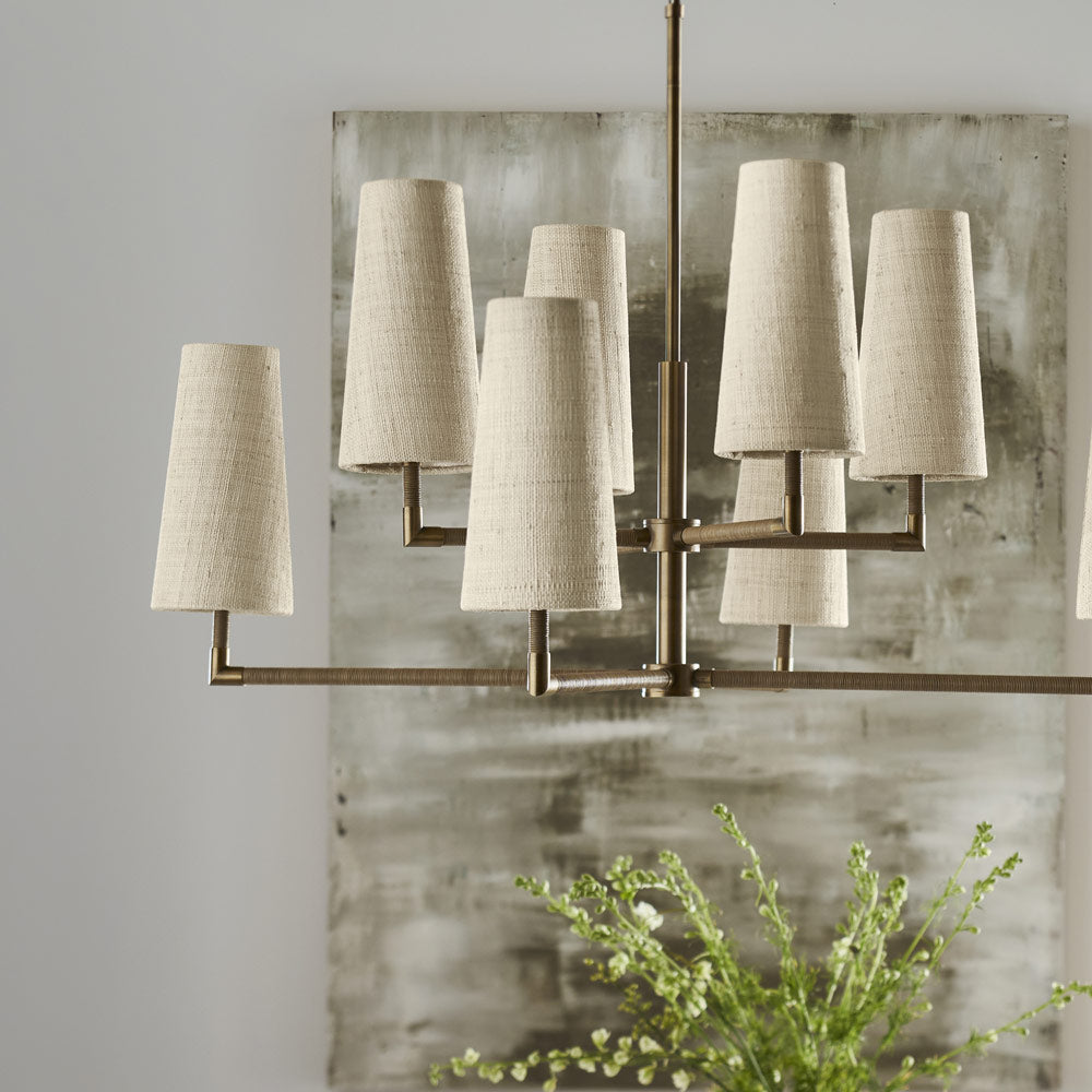 Irving Chandelier in Detail.