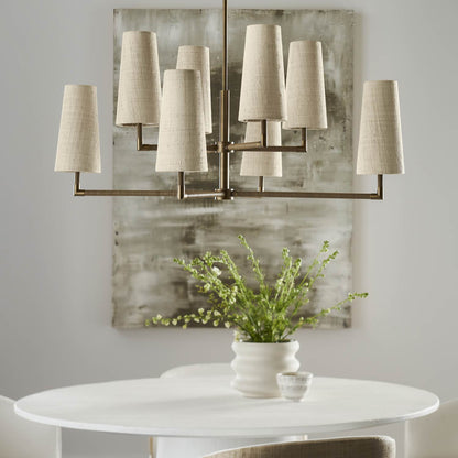 Irving Chandelier in dining room.