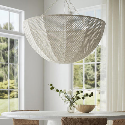 Quinn Chandelier in dining room.