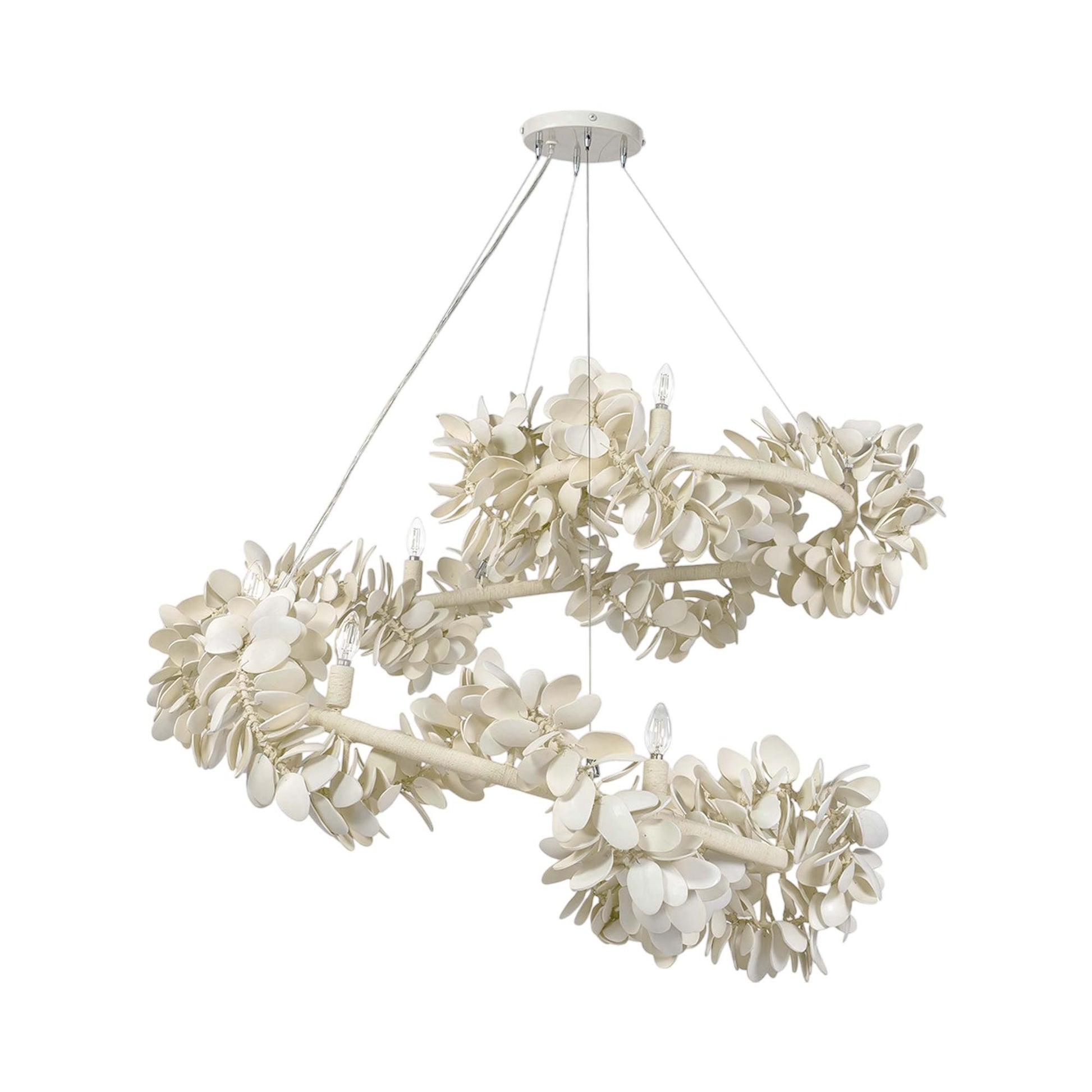 Roma Spiral Chandelier.