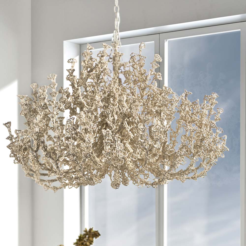 Seychelles Chandelier in Detail.